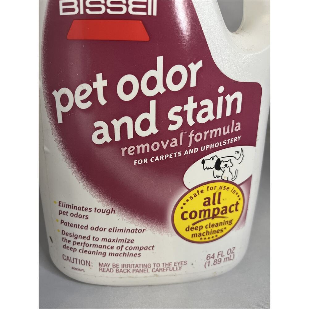 BISSELL 64oz Pet Odor & Stain Carpet Upholstery Cleaner For Little GreenMachine - Picture 2 of 7